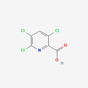 3,5,6-Trichloropicolinicacid structure, CAS 40360-44-9