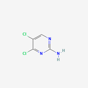 4,5-Dichloropyrimidin-2-amine structure, CAS 403854-21-7