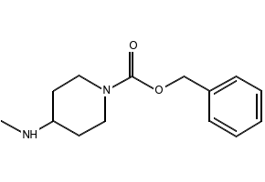 1-Cbz-4-methylaminopieridine structure, CAS 405057-75-2