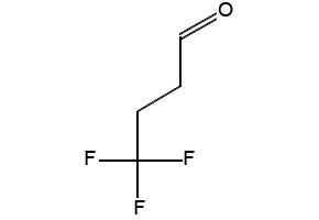 4,4,4-Trifluorobutyraldehyde structure, CAS 406-87-1