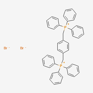 P-Xylylenebis(triphenylphosphoniumbromide) structure, CAS 40817-03-6