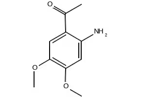 1-(2-Amino-4,5-dimethoxyphenyl)ethanone structure, CAS 4101-30-8