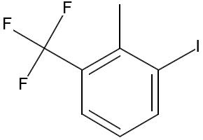 1-Iodo-2-methyl-3-nitrobenzene structure, CAS 41252-98-6