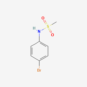 N-(4-Bromophenyl)methanesulfonamide structure, CAS 4284-50-8