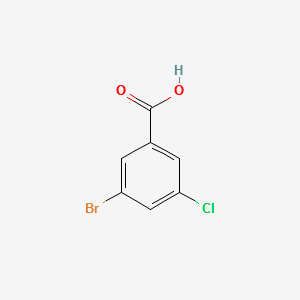 3-Bromo-5-chlorobenzoicacid structure, CAS 42860-02-6