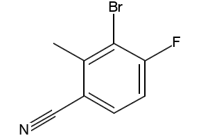 2-Bromo-4-methylbenzonitrile structure, CAS 42872-73-1