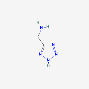 5-(Aminomethyl)tetrazole structure, CAS 31602-63-8