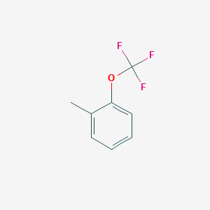 2-Trifluoromethoxytoluene structure, CAS 42908-77-0