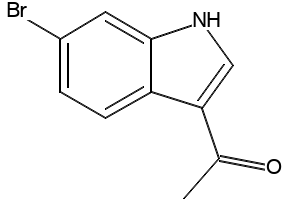 3-Acetyl-6-bromoindole structure, CAS 316181-82-5
