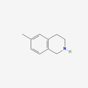 6-Methyl-1,2,3,4-tetrahydro-isoquinoline structure, CAS 42923-76-2
