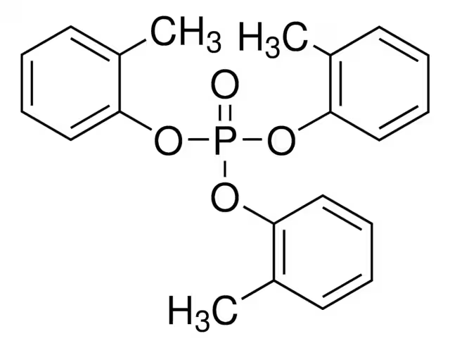 Phosphoricacidtri-o-tolylester structure, CAS 78-30-8