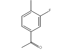 3'-Fluoro-4'-methylacetophenone structure, CAS 42444-14-4