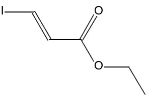 Ethyl(E)-3-iodoacrylate structure, CAS 31930-37-7