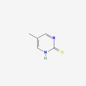 2(1H)-Pyrimidinethione,5-methyl-(9CI) structure, CAS 42783-64-2
