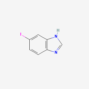 5-Iodobenzimidazole structure, CAS 78597-27-0