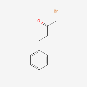 1-Bromo-4-phenylbutan-2-one structure, CAS 31984-10-8