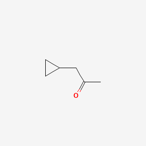 1-Cyclopropylacetone structure, CAS 4160-75-2