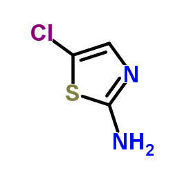 5-Chloro-1,3-thiazol-2-amine structure, CAS 41663-73-4