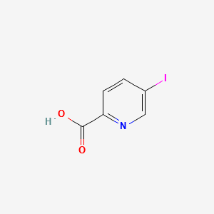5-Iodopyridine-2-carboxylicacid structure, CAS 32046-43-8