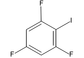 2,4,5-Trifluoroiodobenzene structure, CAS 41860-63-3
