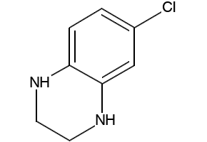 6-Nitro-1,2,3,4-tetrahydroquinoxaline structure, CAS 41959-35-7