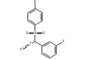 [1-(3-Fluorophenyl)-1-tosyl]methylisocyanide structure, CAS 321345-36-2