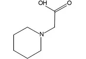 Piperidin-1-yl-aceticacid structure, CAS 3235-67-4