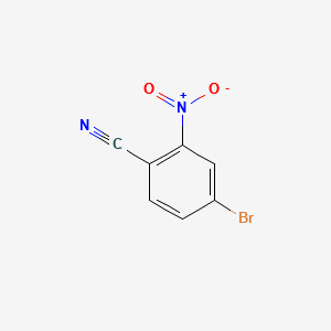 4-Bromo-1-cyano-2-nitrobenzene structure, CAS 79603-03-5