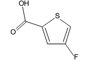 4-Fluoro-2-thiophenecarboxylicacid structure, CAS 32431-72-4