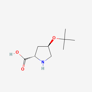 H-Hyp(tBu)-OH structure, CAS 79775-07-8