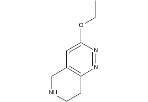 3-Chloro-5,6,7,8-tetrahydropyrido[4,3-c]pyridazine structure, CAS 45882-63-1
