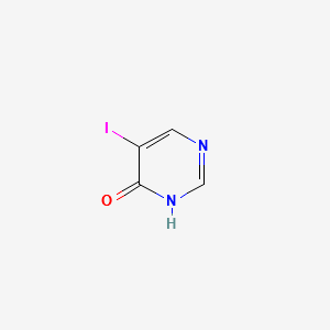 5-Iodopyrimidin-4-ol structure, CAS 4349-07-9