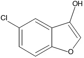 5-Chlorobenzofuran-3-one structure, CAS 3261-05-0