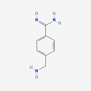 4-Aminomethylbenzamidinedihydrochloride structure, CAS 32797-61-8