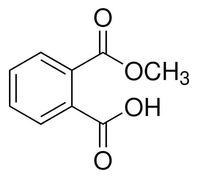 Methylhydrogenphthalate structure, CAS 4376-18-5