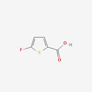 5-Fluoro-2-thiophenecarboxylicacid structure, CAS 4377-58-6