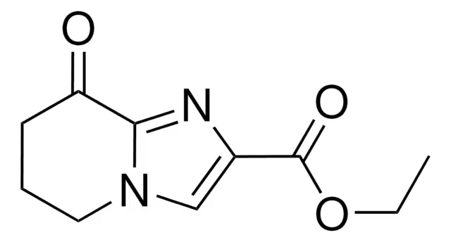 Ethyl5-oxo-1,2,3,5-tetrahydroimidazo[1,2-a]pyridine-8-carboxylate structure, CAS 439118-88-4