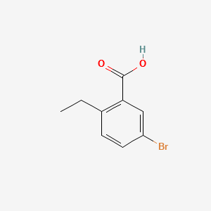 5-Bromo-2-Ethylbenzoicacid structure, CAS 439937-55-0