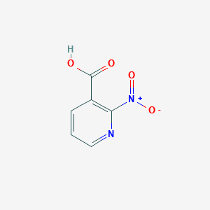 2-Nitronicotinicacid structure, CAS 33225-72-8