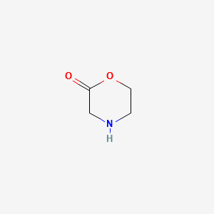 Morpholin-2-one structure, CAS 4441-15-0