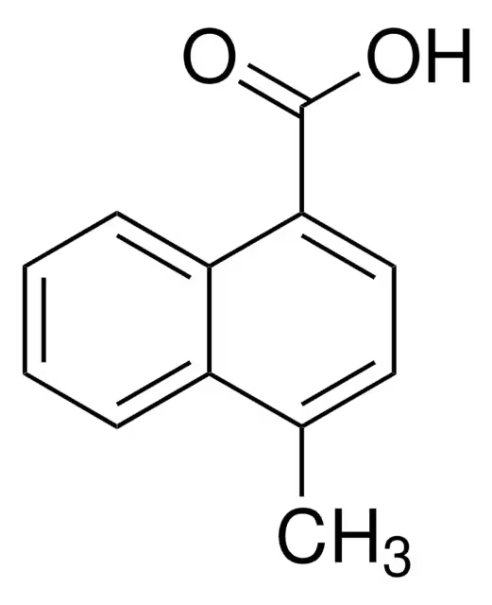 4-Methyl-1-naphthoicacid structure, CAS 4488-40-8