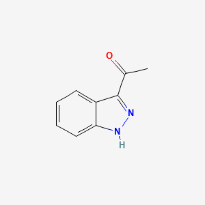 1-(1H-Indazol-3-yl)ethanone structure, CAS 4498-72-0