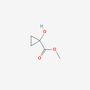 Methyl1-hydroxy-1-cyclopropanecarboxylate structure, CAS 33689-29-1