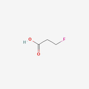 3-Fluoropropionicacid structure, CAS 461-56-3