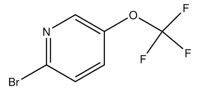 2-Bromo-5-trifluoromethoxypyridine structure, CAS 888327-36-4