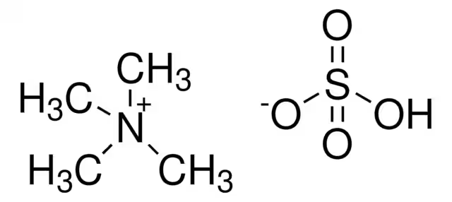 Tetramethylammoniumhydrogensulfate structure, CAS 80526-82-5