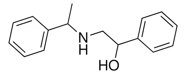 (R)-(+)-2-[(1-PhenylEthyl)-amino]-ethanol structure, CAS 80548-31-8