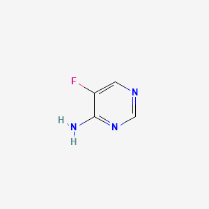 5-Fluoropyrimidin-4-amine structure, CAS 811450-26-7