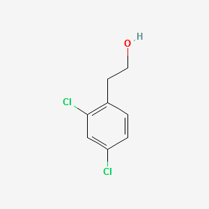 2,4-DichlorophenEthylalcohol structure, CAS 81156-68-5