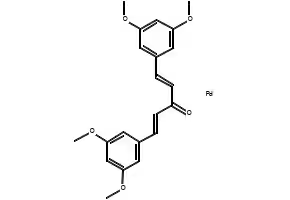 Bis(3,5,3',5'-dimethoxydibenzylideneacetone)palladium(0) structure, CAS 811862-77-8